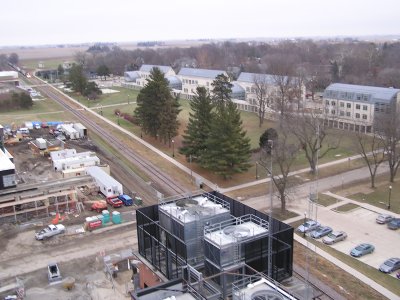 North Campus and northeast