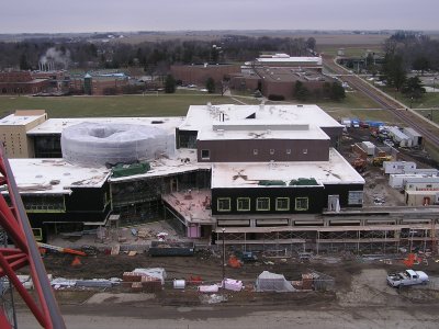 Campus Center and north